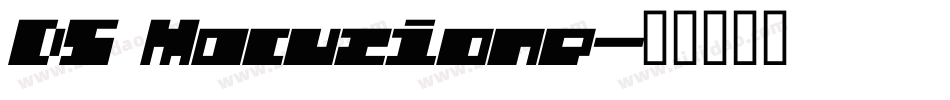 DS Macuzione字体转换